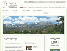 Tablet Screenshot of casonadequintana.com